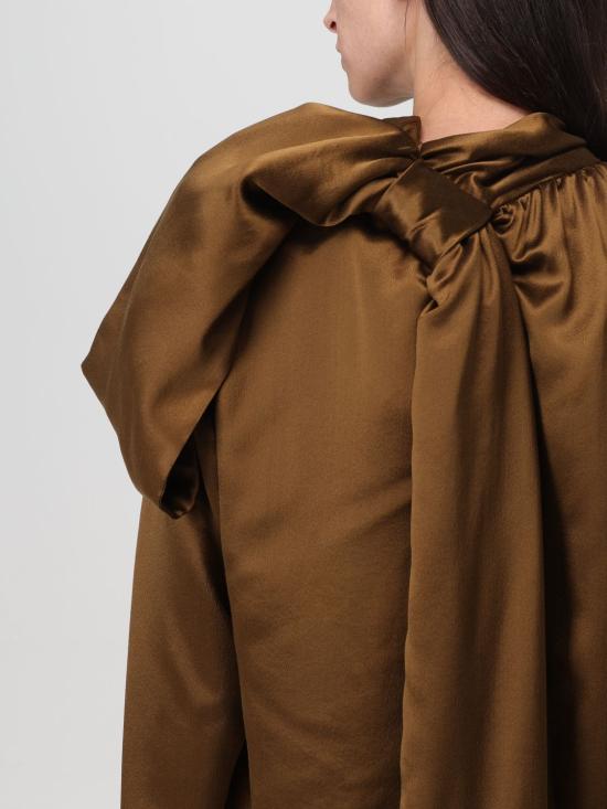  생로랑 블라우스 767240 Y6H40 2278 Camel - SAINT LAURENT