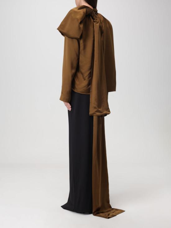  생로랑 블라우스 767240 Y6H40 2278 Camel - SAINT LAURENT