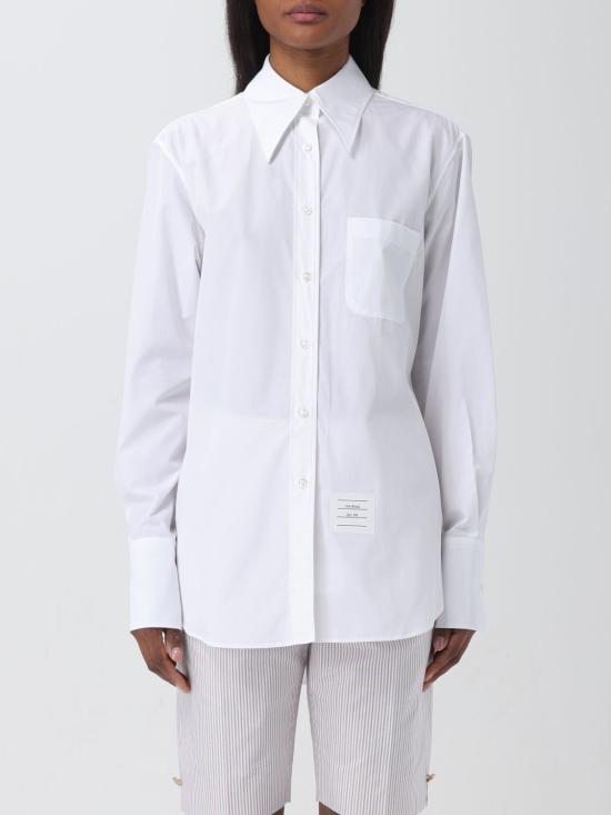  톰브라운 셔츠 FLL169A03113 100 White