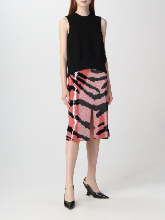  보테가베네타 미디 스커트 729633V2OM0 2715 Pink - BOTTEGA VENETA