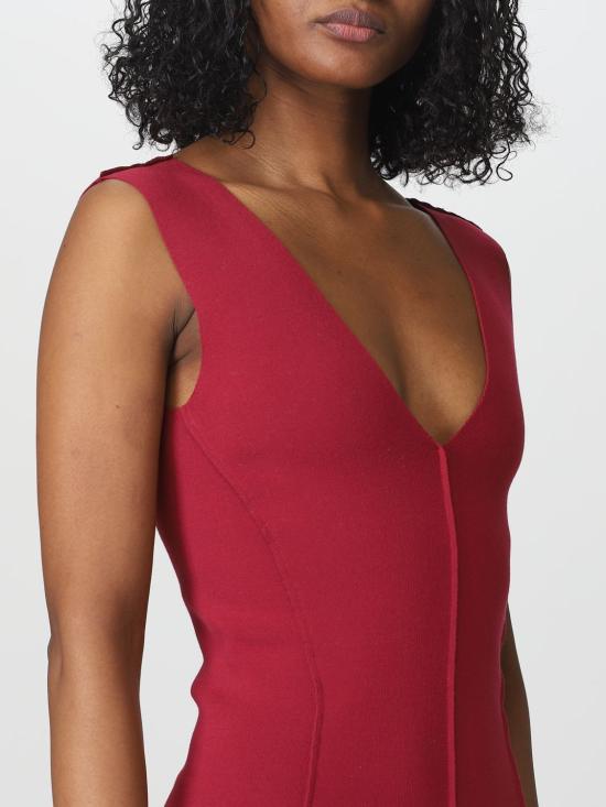  릭 오웬스 미디 원피스 RP01C5670KST 23 Fuchsia - RICK OWENS