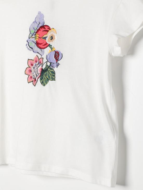  [키즈] 에트로 티셔츠 GU8A61J0177 101 White - ETRO