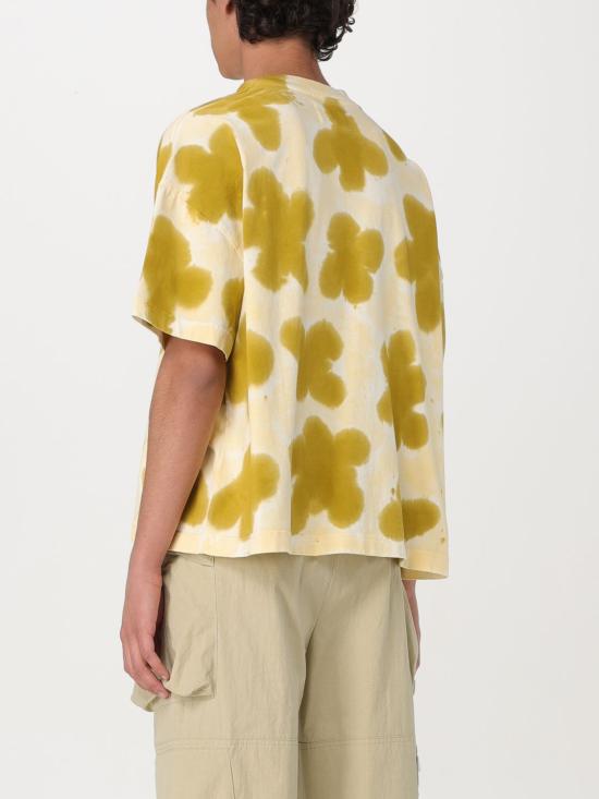  본사이 반팔 티셔츠 SS24TS002003 SPDYED Yellow - BONSAI