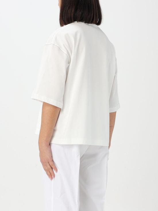 25FW 파비아나 필리피 반팔 티셔츠 JED264F096D616 0142 White - FABIANA FILIPPI