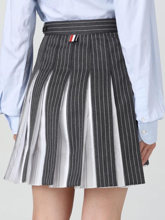 25FW 톰브라운 숏 스커트 FGC724AF0330 035 Grey - THOM BROWNE