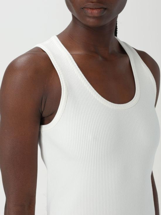  보테가베네타 민소매 티셔츠 789616 V3Z60 9071 White - BOTTEGA VENETA