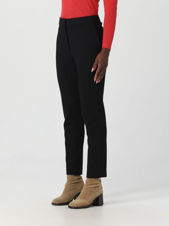 25FW 막스마라 스트레이트 팬츠 2317860139600 008 Black - MAX MARA