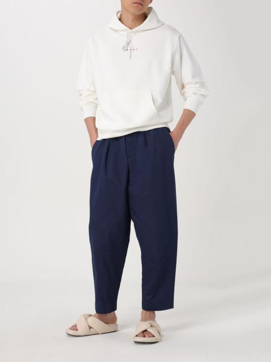 25FW 마르니 후드 티셔츠 FUMU0073P8USCU87 L1W02 White - MARNI