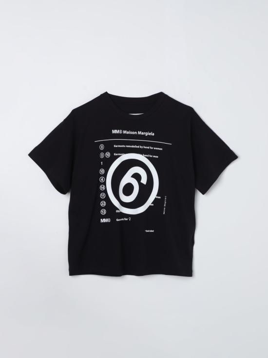  [키즈] MM6 메종마르지엘라 티셔츠 M60577MM009 M6900 Black