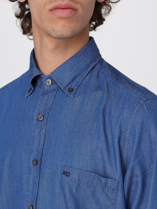  엑스씨 데님 셔츠 LP64B6311T DENIM8 02 Blue - XC