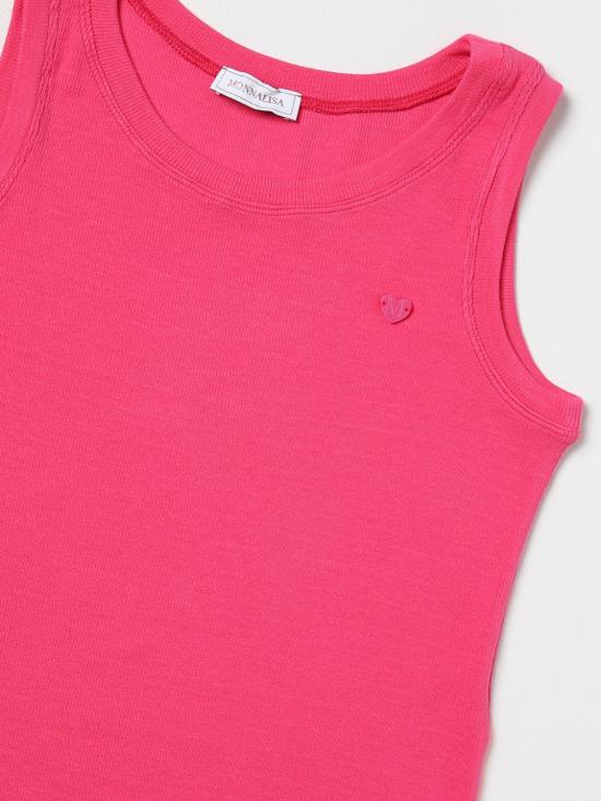 25FW [키즈] 모나리자 티셔츠 17C6023212 0097 Fuchsia - MONNALISA