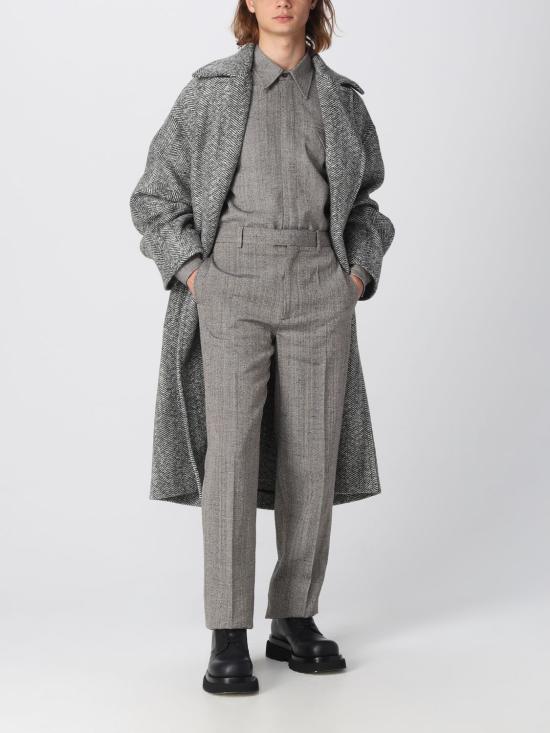  보테가베네타 코트 748804V34P0 1069 Grey - BOTTEGA VENETA