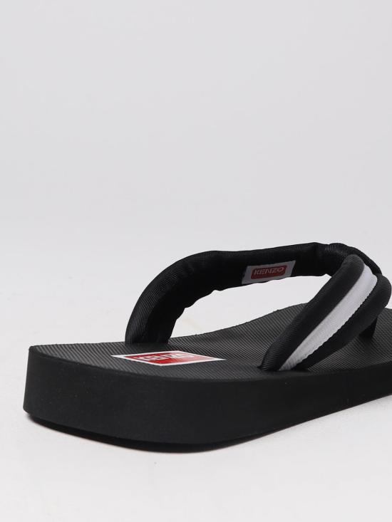  겐조 샌들 FD55MU090F51 99 Black - KENZO
