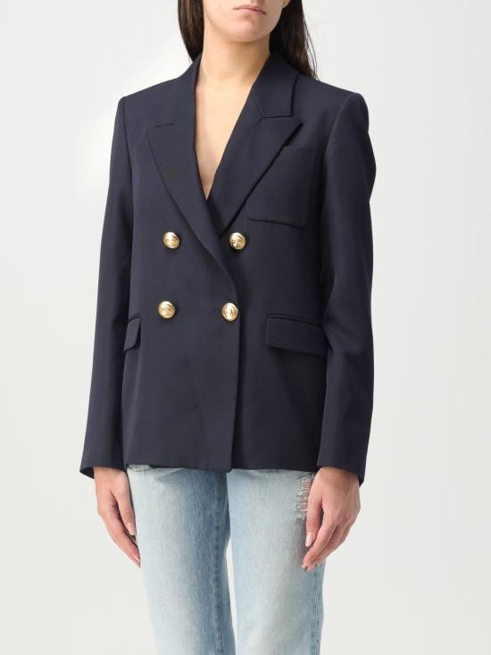 25FW 팜앤젤스 수트 자켓 PWEN030F23FAB001 4676 Blue - PALM ANGELS