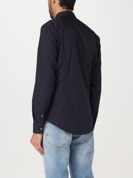 25FW 엠포리오 아르마니 긴팔 셔츠 8N1C091NI9Z 0934 Blue - EMPORIO ARMANI