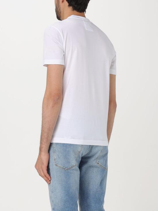 25FW 엠포리오 아르마니 반팔 티셔츠 8N1TE81JUVZ 0100 White - EMPORIO ARMANI