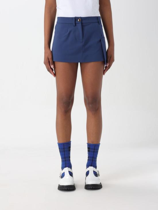  비비안웨스트우드 숏 스커트 1K01001DW00R8 K414 Blue