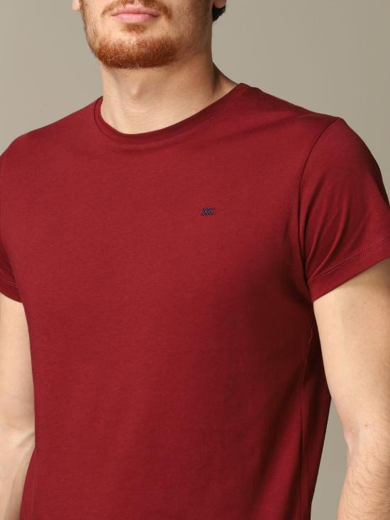  엑스씨 반팔 티셔츠 T SHIRT M BORDO Burgundy - XC