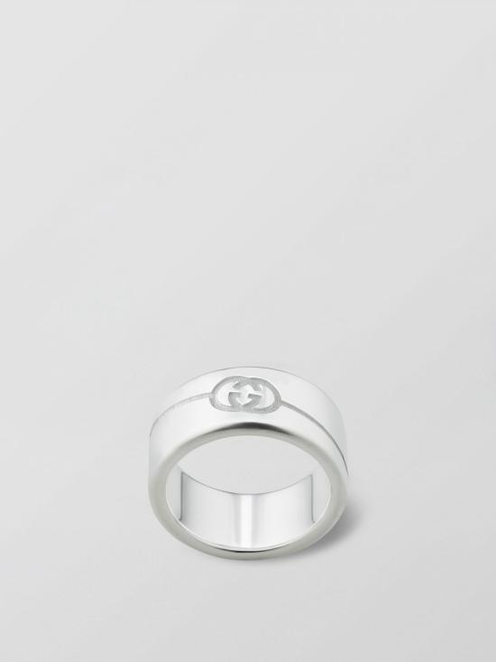  구찌 반지 YBC774053001 Silver - GUCCI