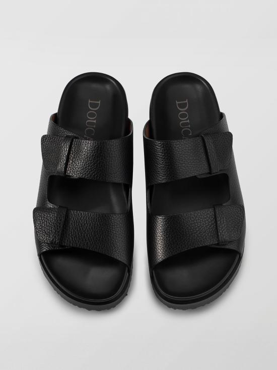 25FW 듀칼 샌들 DU3297NECKPF704 NN00 Black - DOUCAL’S