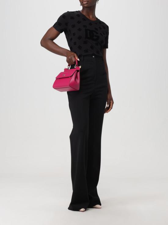  돌체앤가바나 스트레이트 팬츠 FTCPZTFUGN7 N0000 Black - DOLCE & GABBANA