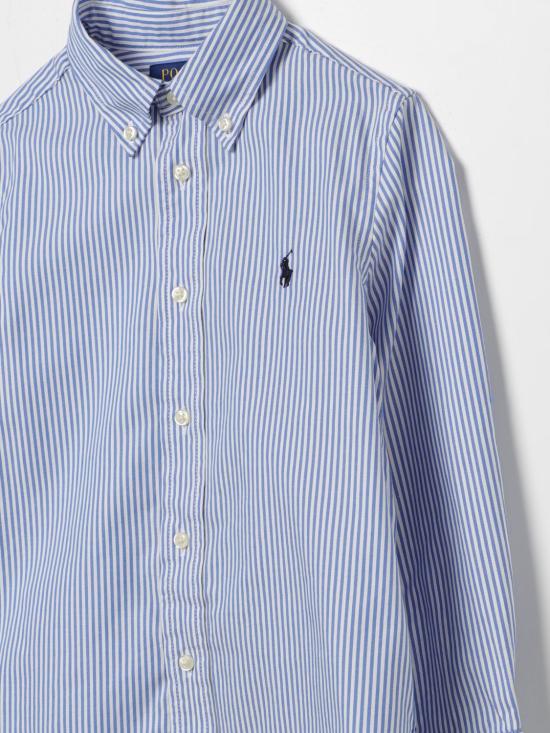 25FW [키즈] 폴로 랄프로렌 셔츠 322819240001 BSR BLUE WHITE Sky Blue - POLO RALPH LAUREN