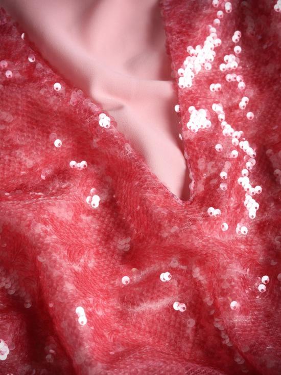  디 아티코 숏 원피스 237WCA235E081 315 Pink - THE ATTICO