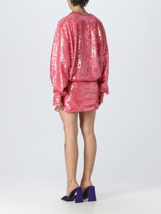  디 아티코 숏 원피스 237WCA235E081 315 Pink - THE ATTICO