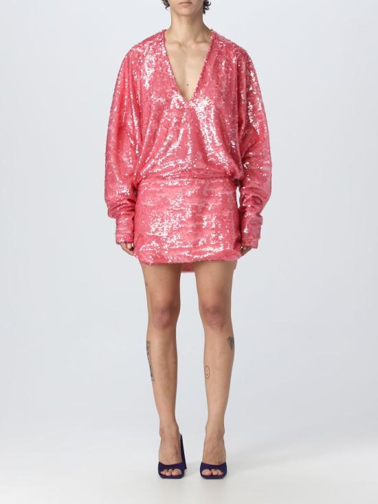  디 아티코 숏 원피스 237WCA235E081 315 Pink