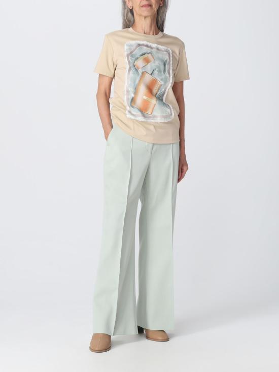 25FW 랑방 스트레이트 팬츠 RWTR00144885P23 01 Sage - LANVIN