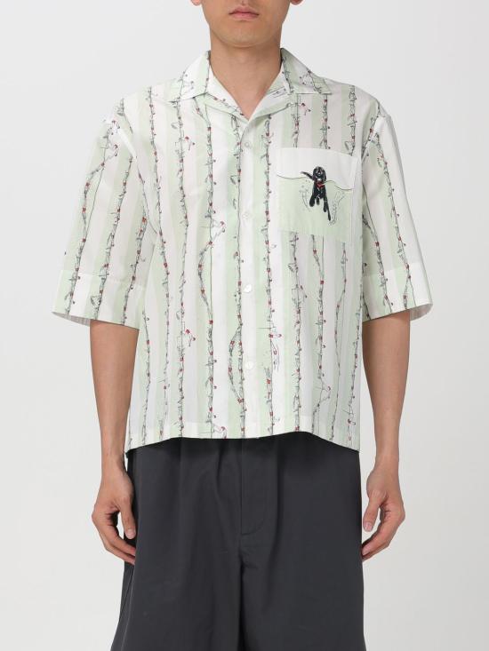  보테가베네타 반팔 셔츠 776819V3PX0 4681 White