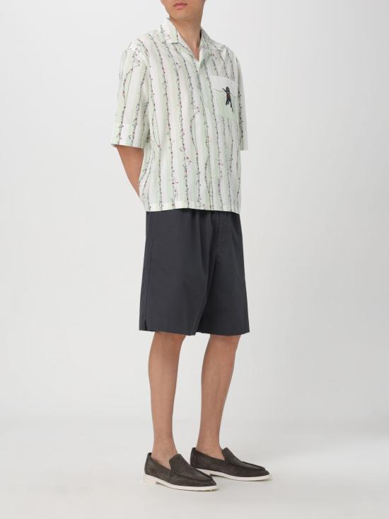  보테가베네타 반팔 셔츠 776819V3PX0 4681 White - BOTTEGA VENETA