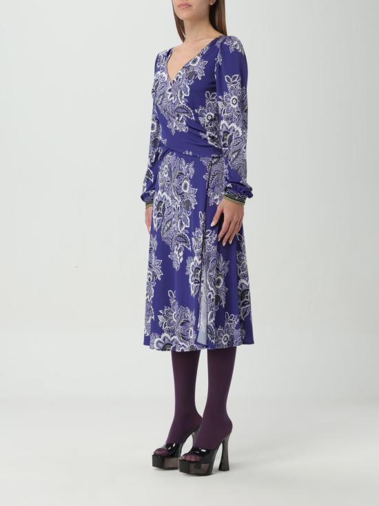  에트로 숏 원피스 WRHA007299IP405 X0883 Blue - ETRO