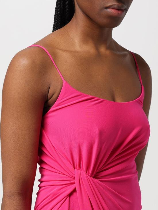  핑코 롱 원피스 103122A17I N17 Fuchsia - PINKO