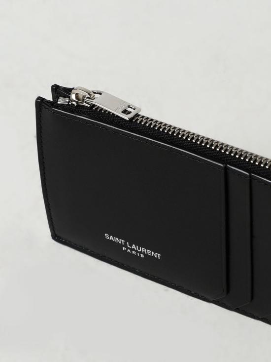  생로랑 남성지갑 6093620U90N 1000 Black - SAINT LAURENT