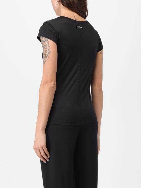  톰포드 반팔 티셔츠 TSJ559FAX835 XLBGO Black - TOMFORD