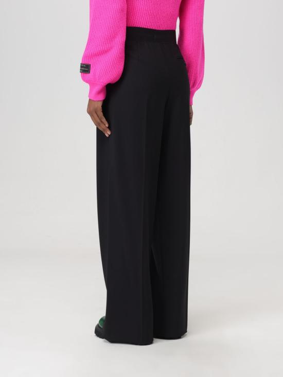 25FW 엠에스지엠 스트레이트 팬츠 3541MDP10237606 99 Black - MSGM