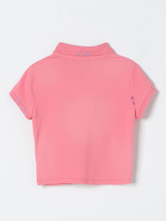  [키즈] 폴로 랄프로렌 폴로 셔츠 313935284001 RIBBON PINK W LT GREEN Pink - POLO RALPH LAUREN
