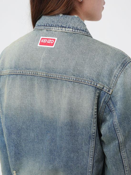  겐조 데님 자켓 FD62DV2356B7 DY Grey - KENZO