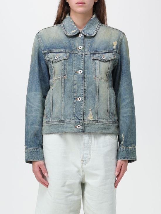  겐조 데님 자켓 FD62DV2356B7 DY Grey