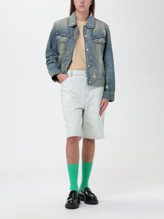  겐조 데님 자켓 FD62DV2356B7 DY Grey - KENZO