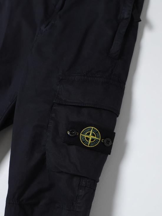 25FW [키즈] 스톤 아일랜드 트레이닝/조거 팬츠 30410 V0120 Navy - STONE ISLAND
