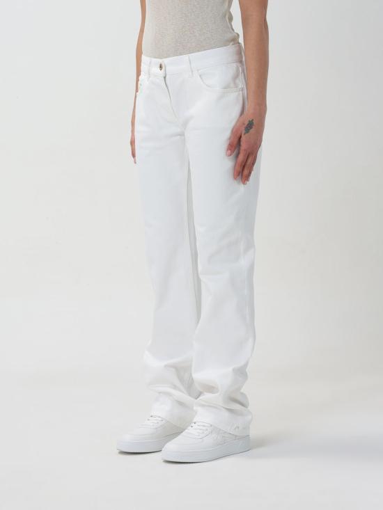  팜앤젤스 스트레이트 팬츠 PWYB032R24DEN003 0303 White - PALM ANGELS