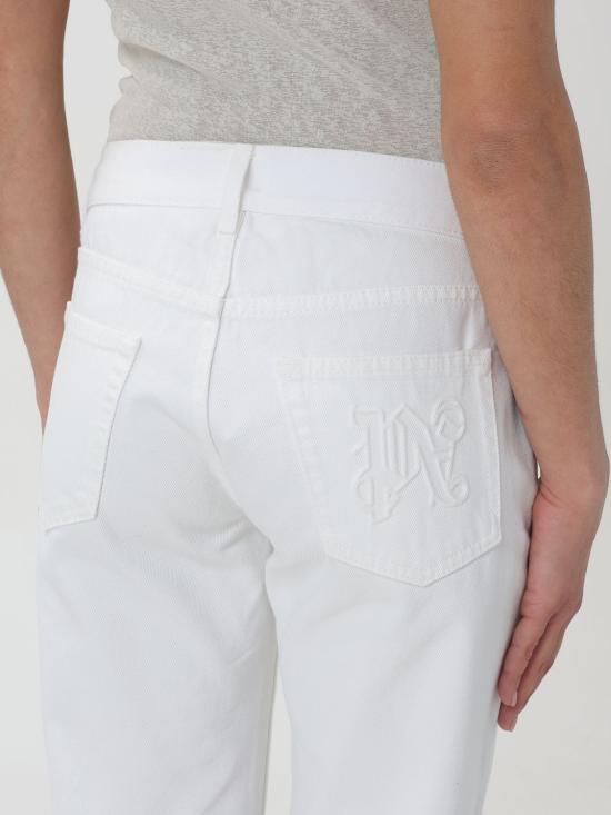  팜앤젤스 스트레이트 팬츠 PWYB032R24DEN003 0303 White - PALM ANGELS