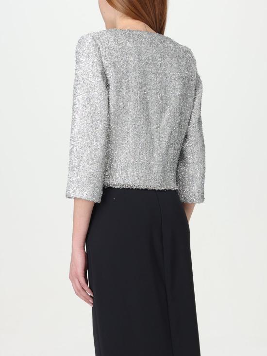 25FW 엘리자베타프랜치 자켓 GI074 900 Silver - ELISABETTA FRANCHI