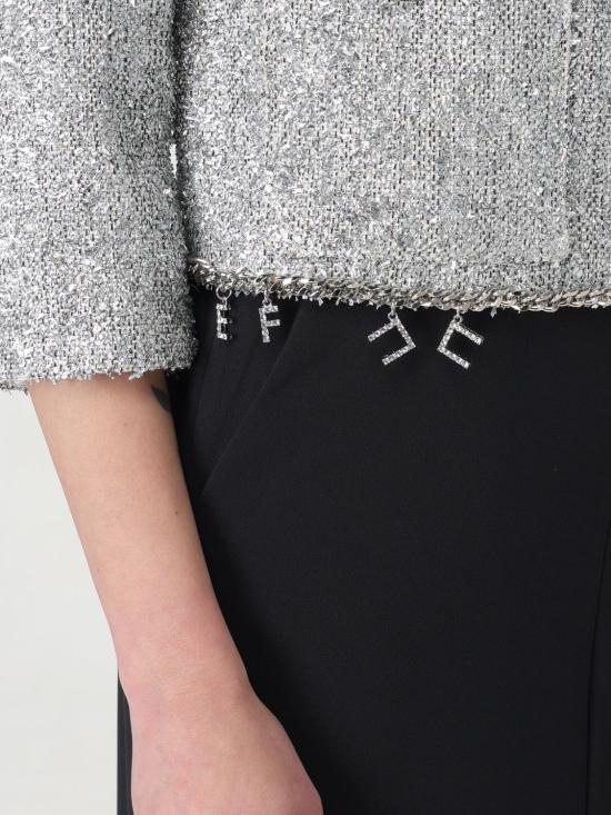 25FW 엘리자베타프랜치 자켓 GI074 900 Silver - ELISABETTA FRANCHI