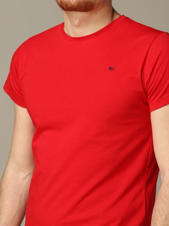  엑스씨 반팔 티셔츠 T SHIRT M ROSSO Red - XC