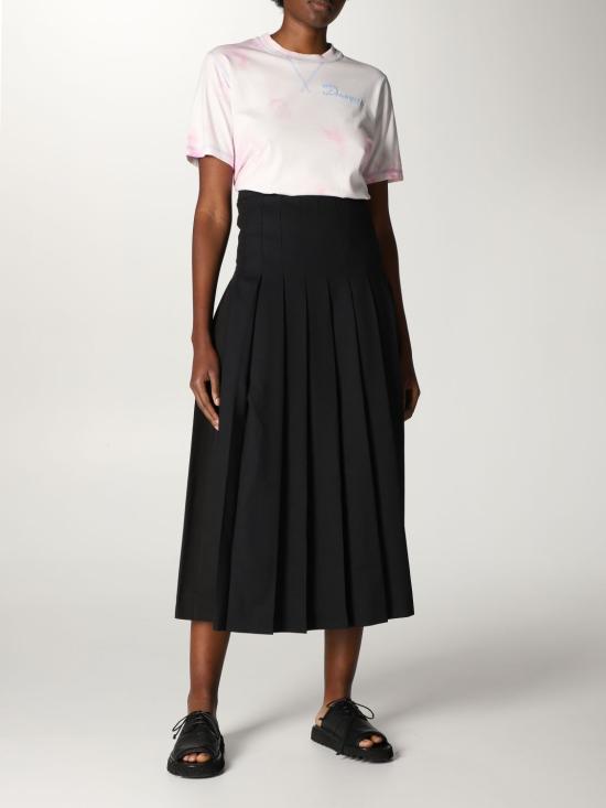  알렉산더 맥퀸 반팔 티셔츠 650001RQJ72 6002 Pink - ALEXANDER MCQUEEN