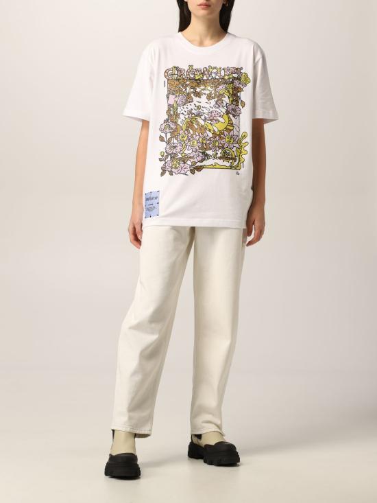  알렉산더 맥퀸 스트레이트 팬츠 648435RRR20 9001 White - ALEXANDER MCQUEEN