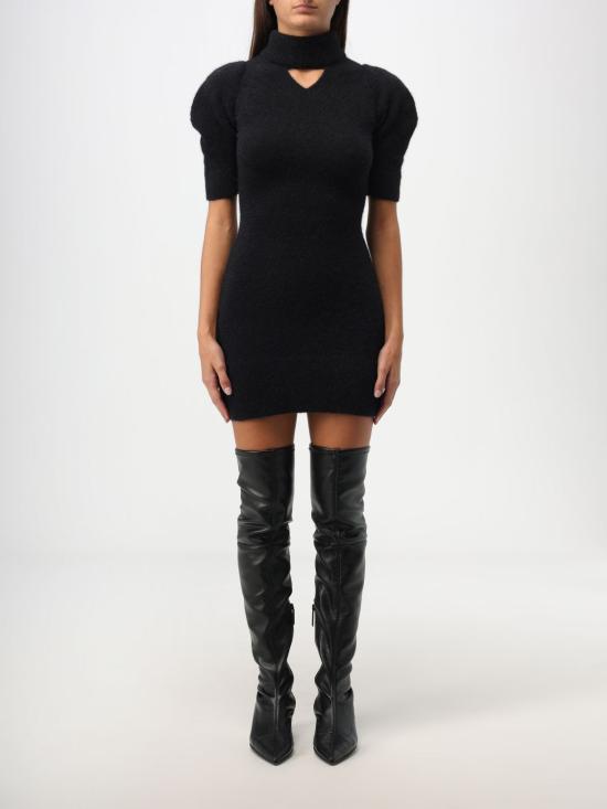 23FW 파투 숏 원피스 KN1518065 999B Black - PATOU